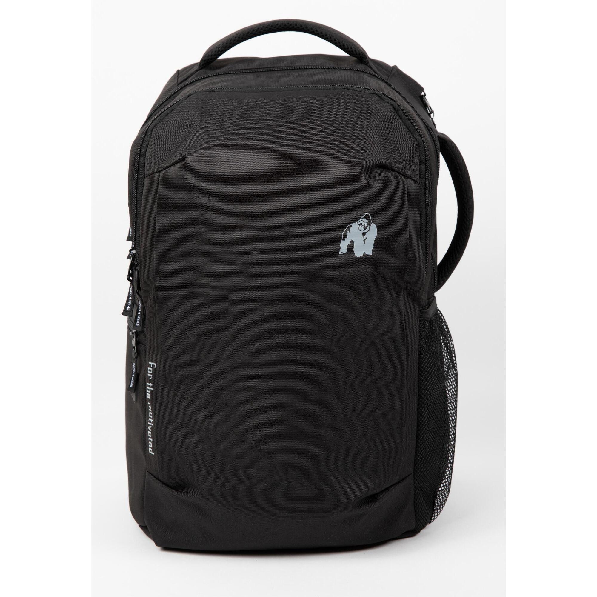 GORILLA WEAR Rucksack - Akron - Schwarz
