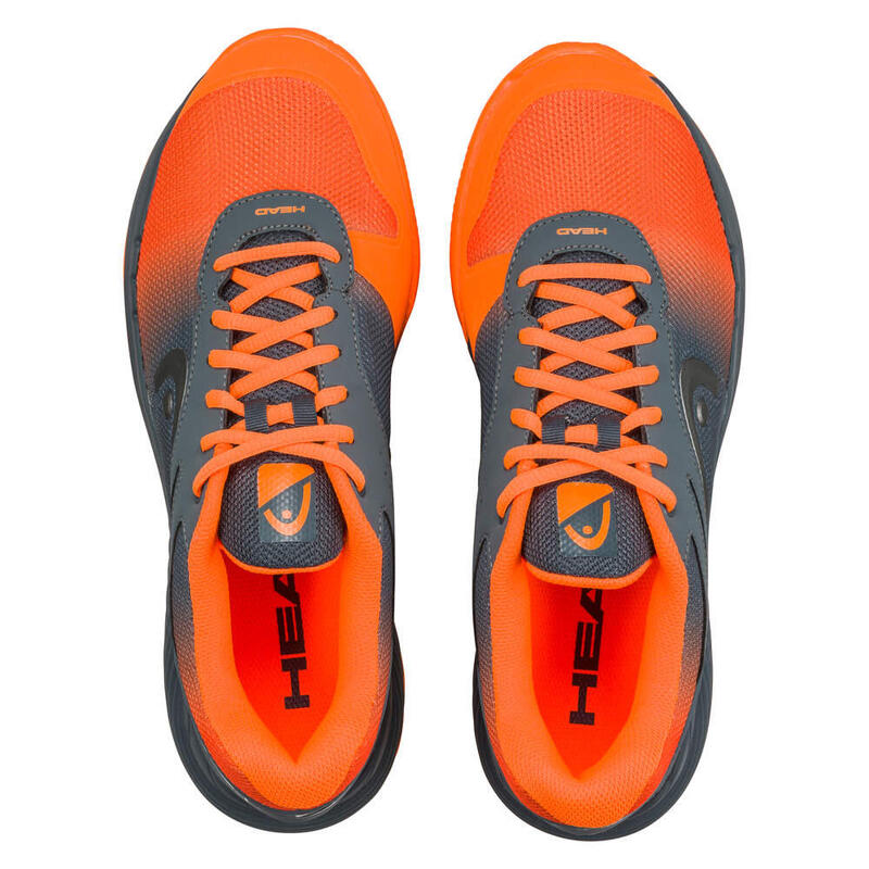 HEAD Sprint Evo 2.0 Clay Men Gr. 48,5 dark grey-neon orange DGOR