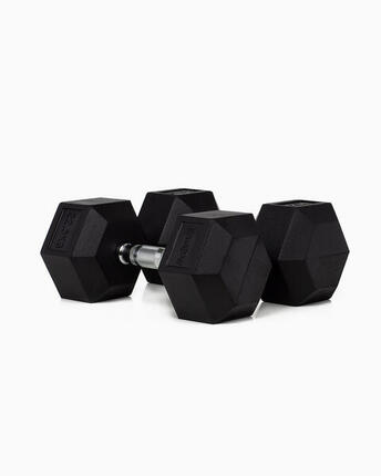 Haltères Hexagonaux 22,5Kg (Paire) - BOOMFIT