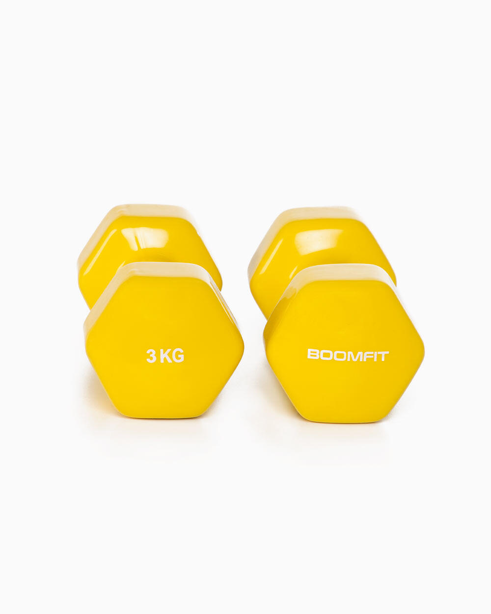 Haltères en Vinyle 3Kg (Paire) - BOOMFIT 2/4