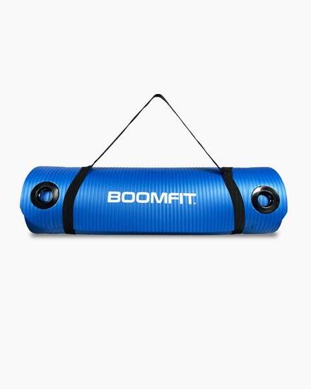 Tapis Pilates NBR 1,5cm Bleu - BOOMFIT