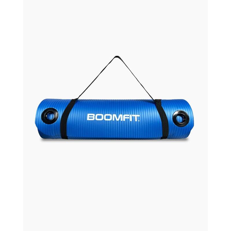 Tapis Pilates NBR 1,5cm Bleu - BOOMFIT