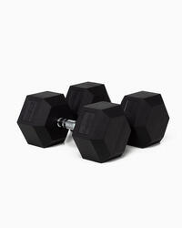 Haltères Hexagonaux 37,5Kg (Paire) - BOOMFIT