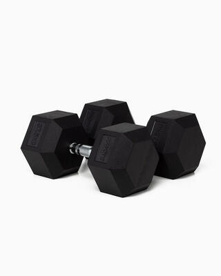 Hexagonale dumbbells 37.5 kg (paar) - boomfit