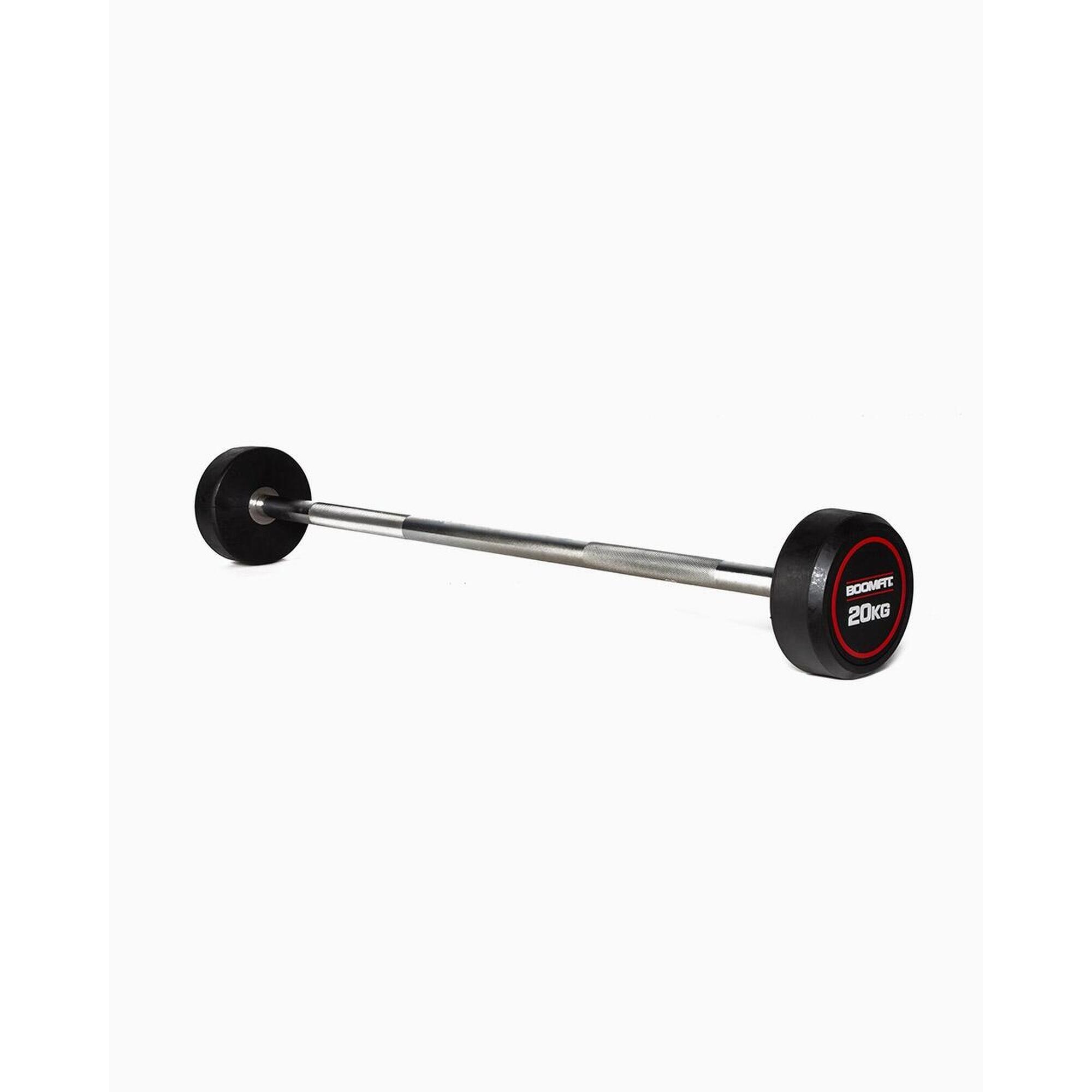 BOOMFIT Vaste halterstang 20 kg - BOOMFIT