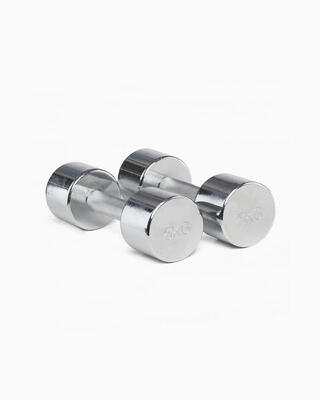 Chroom dumbbell set 1 tot 10 kg - boomfit