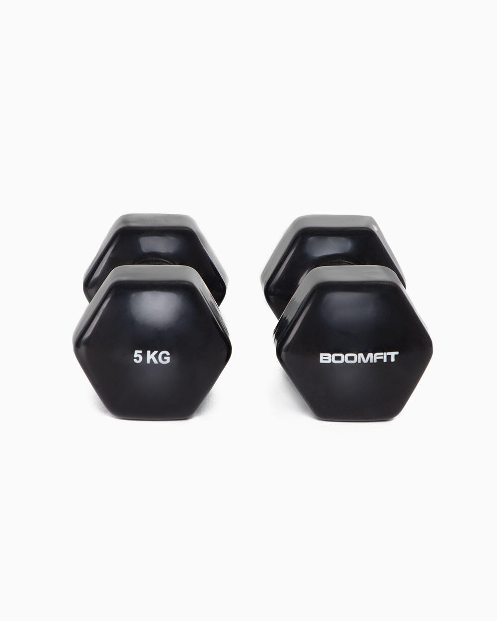 Mancuernas de Vinilo 5Kg (Pareja) - BOOMFIT 2/4