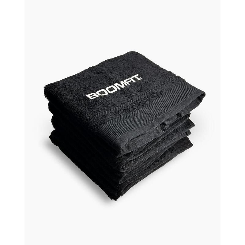 Black Gym Towel - BOOMFIT