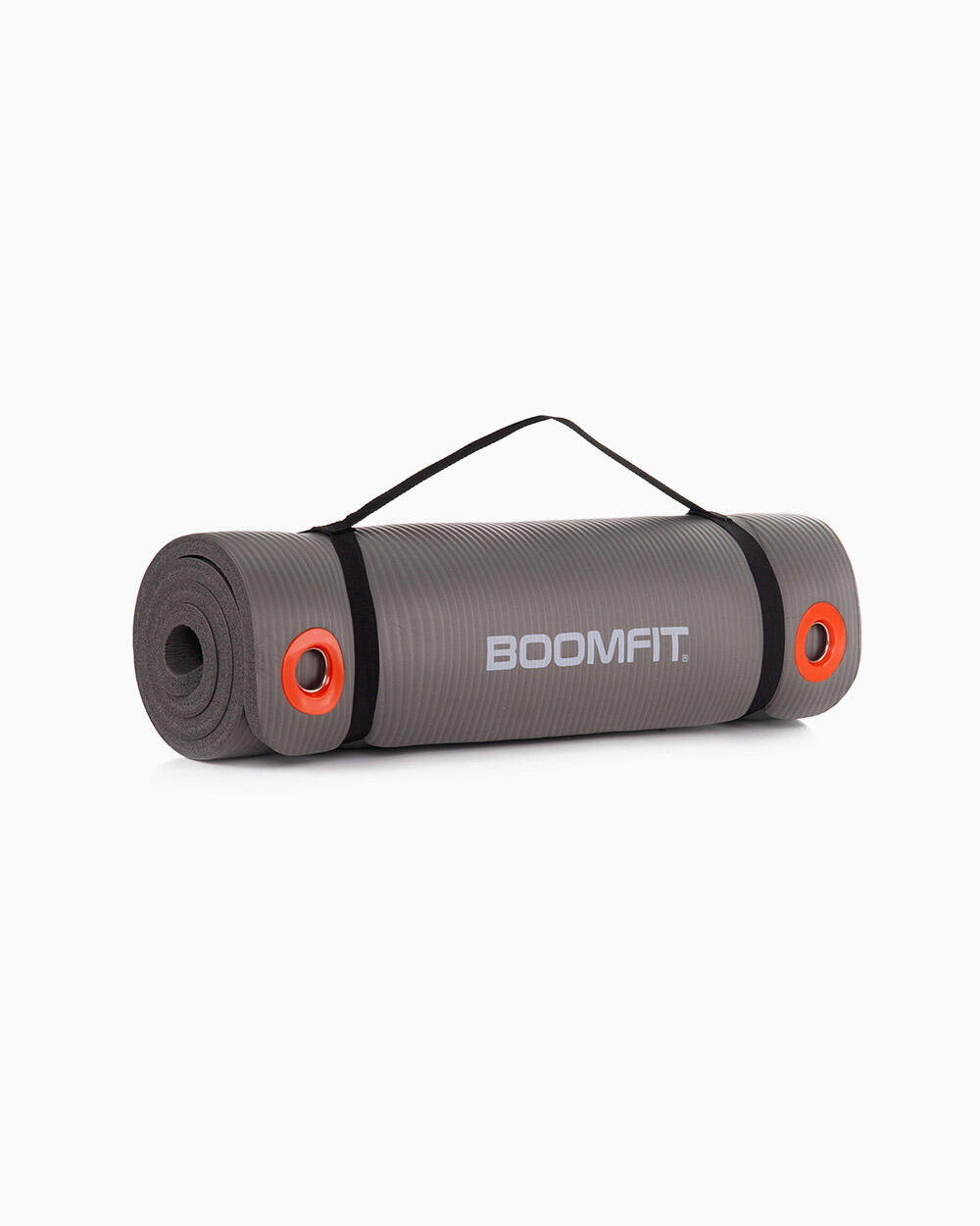 Tapis Pilates NBR 1,5cm Gris - BOOMFIT 2/4
