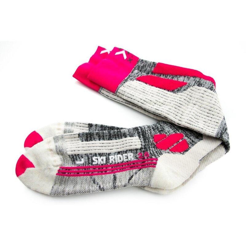 Chaussettes De Ski/snow Femme Ski Riderlady2.0 Gr/fushia