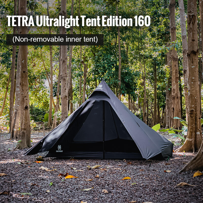 TETRA Edition 160 Ultralight Tent (1-2person) - GREY - Decathlon