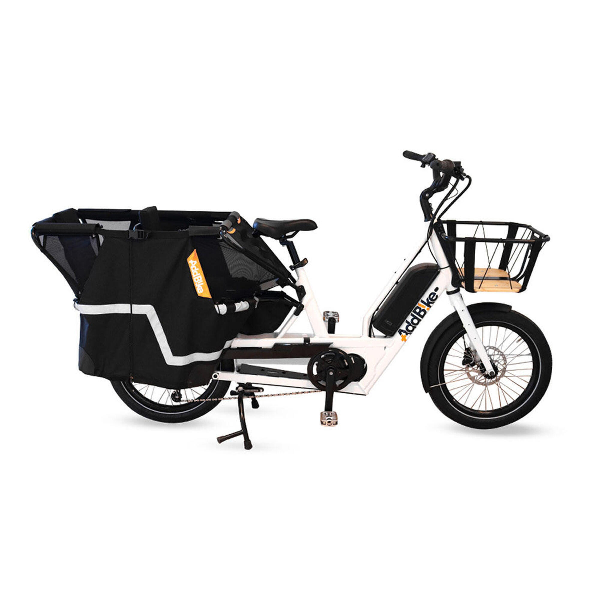 V lo cargo lectrique familial U Cargo Family ADDBIKE Decathlon