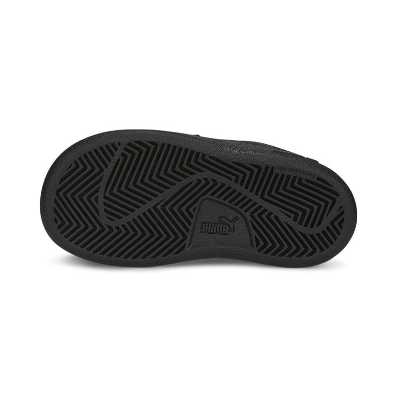 Niemowlęce skórzane sneakersy Smash 3.0 V PUMA Black Shadow Gray