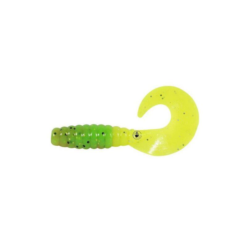 Leurre Souple Berkley Powerbait Micro Power Grub 5cm (Firetiger)