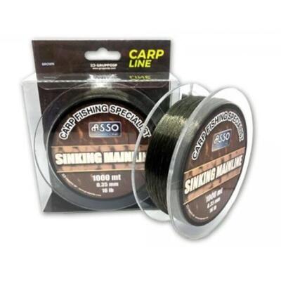 Filo da pesca in nylon Asso Sinking Mainline 1000 mt