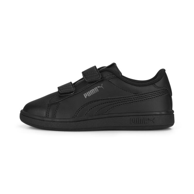 Smash 3.0 Leather Sneakers Jugendliche PUMA Black Shadow Gray