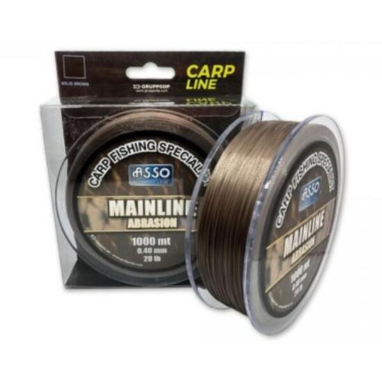 Filo da pesca in nylon Asso Mainline Abrasion 1000 mt