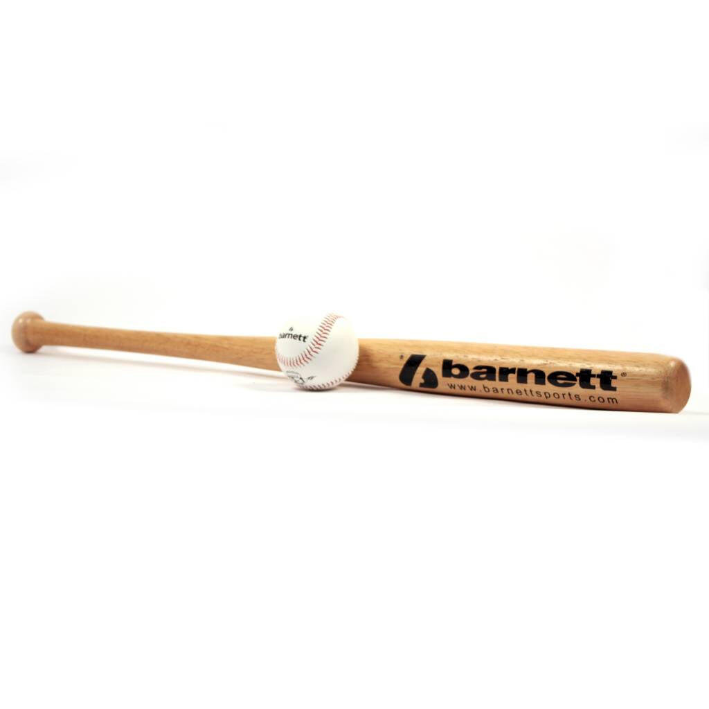 BARNETT BBWO-1 Senior Wooden Bat-Ball Baseball Kit (BB-W 32, BS-1)