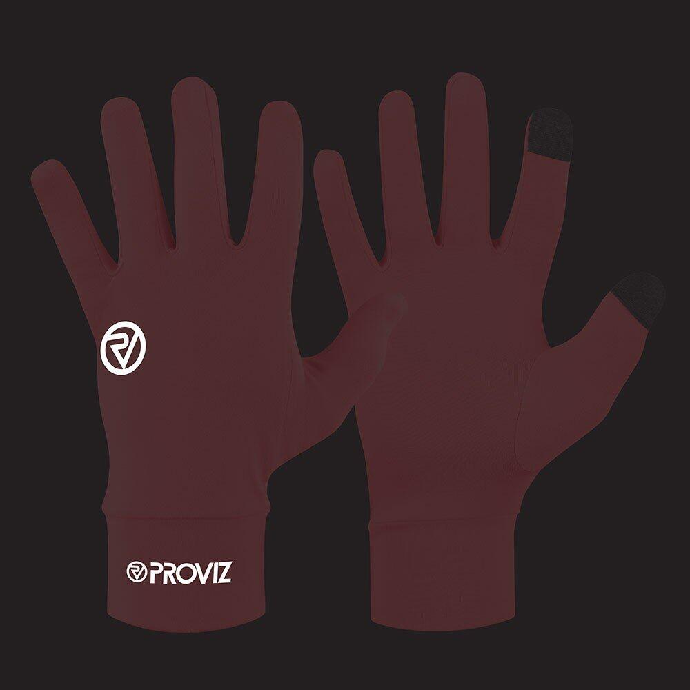 Proviz Classic Touch Screen Reflective Breathable Lightweight Running Gloves 2/6