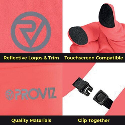 Proviz Classic Touch Screen Reflective Breathable Lightweight Running Gloves 5/6