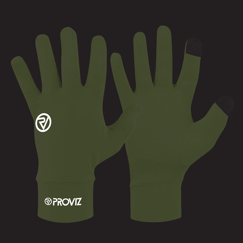 Proviz Classic Touch Screen Reflective Breathable Lightweight Running Gloves 2/5
