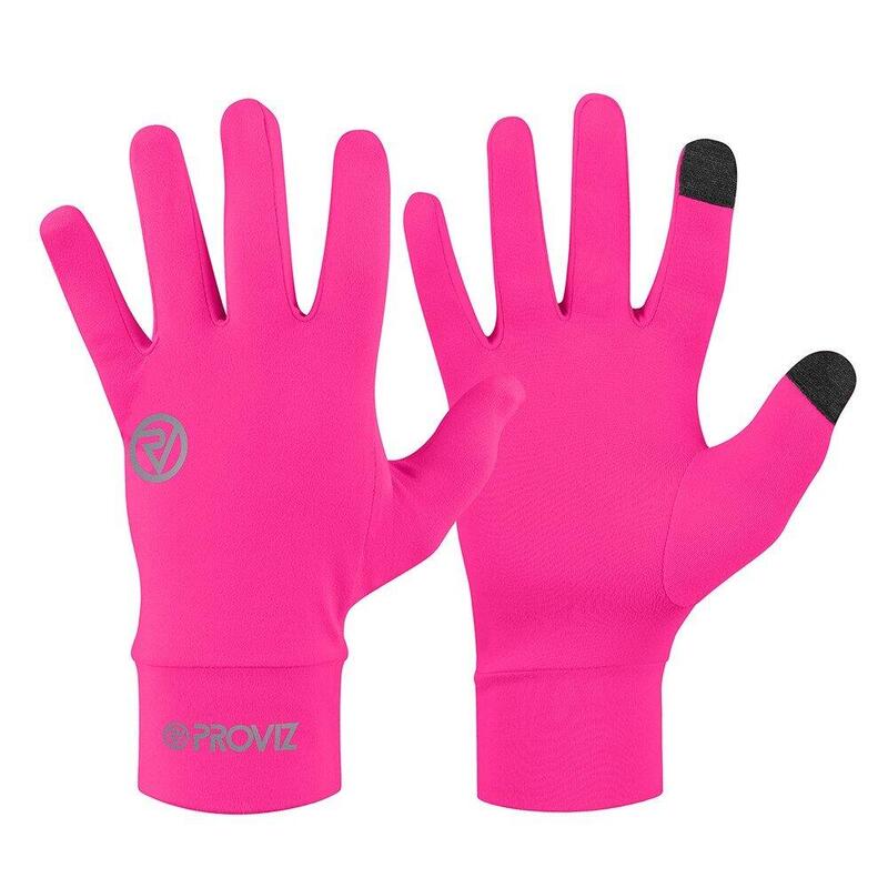 Handschuhe Classic pink atmungsaktiv reflektierend