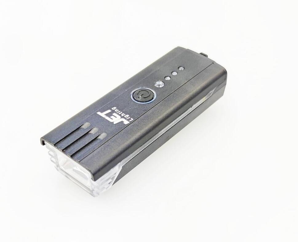 Lampa przód JET AU215 400 lumenów USB z elektronicznym sygnałem