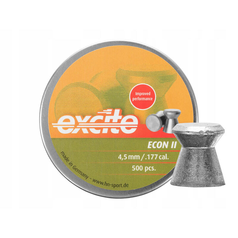 Śruty do wiatrówek H and N excite Econ II 4,5 mm H&N SPORT | Decathlon