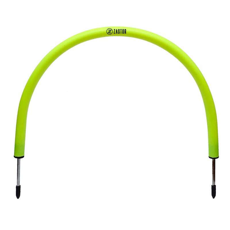 Arco de Entrenamiento Pases Fútbol Zastor Dribex Outdoor Amarillo 1/3