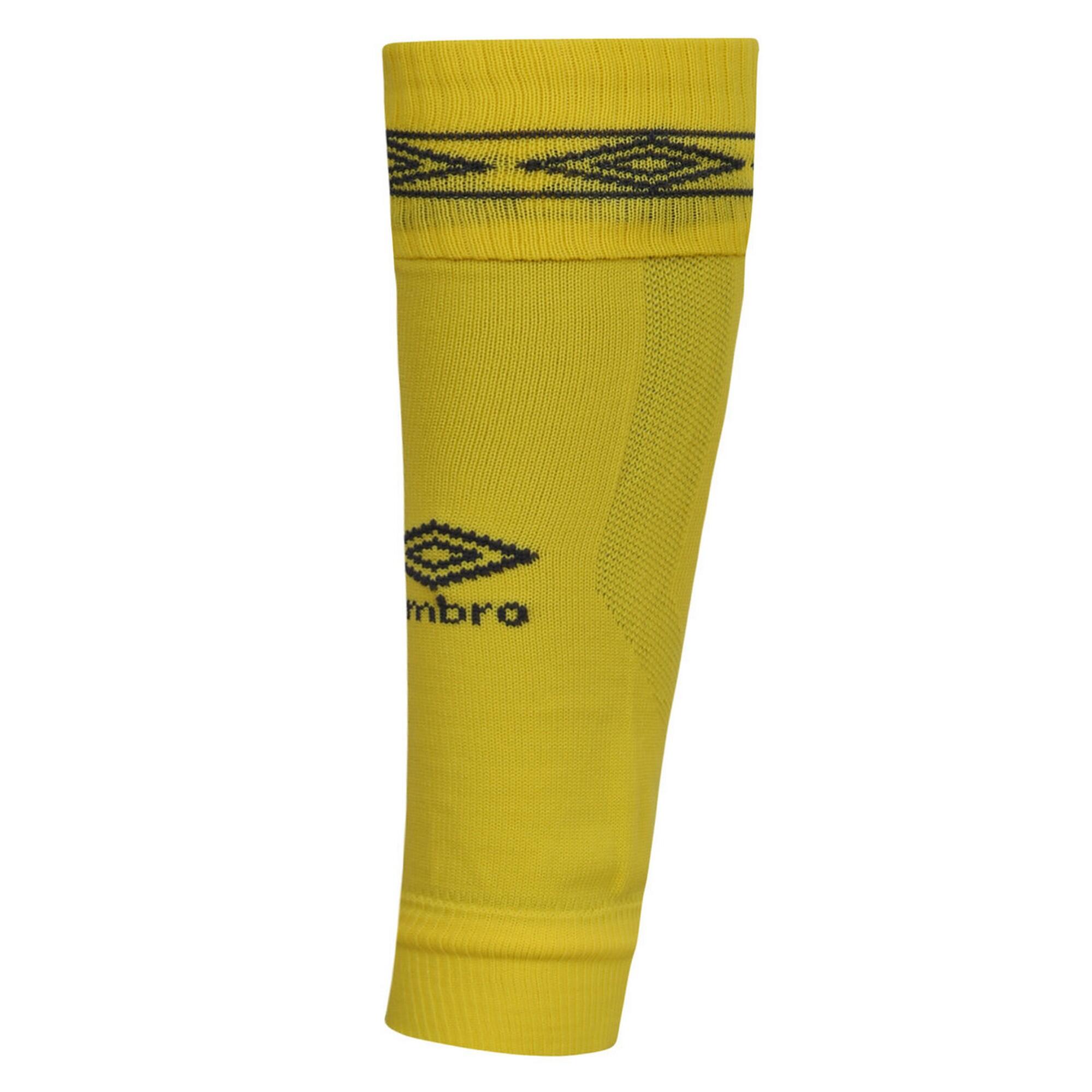 DIAMOND Men's leg sleeves (Bright yellow / Carbon)