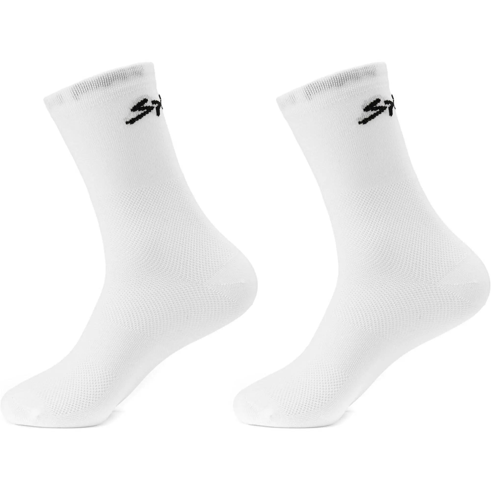 Set șosete ciclism medii ANATOMIC medium long 2 socks pack - alb 2/2