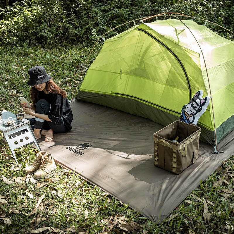 SOLO HOMESTEAD Tent Footprint / BROWN - Decathlon