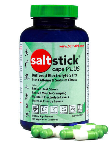 SALTSTICK 100 Electrolyte Capsules Plus (Caffeine)