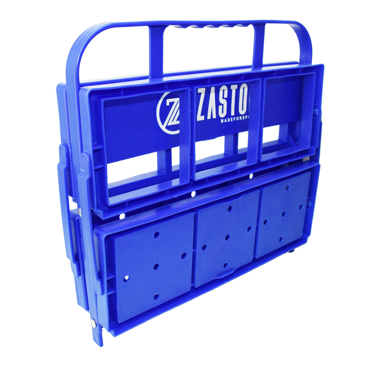 Pack 6 Botellas 1 Litro con Portabotellas Plegable Zastor Azul 3/5
