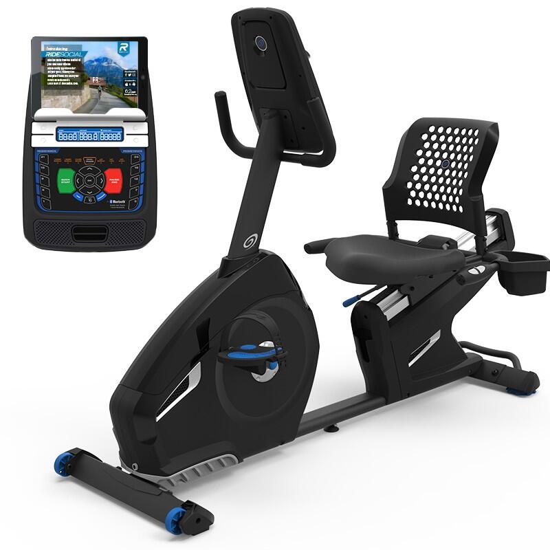 Ligfiets met Bluetooth R626 - Zwart - met Explore the World