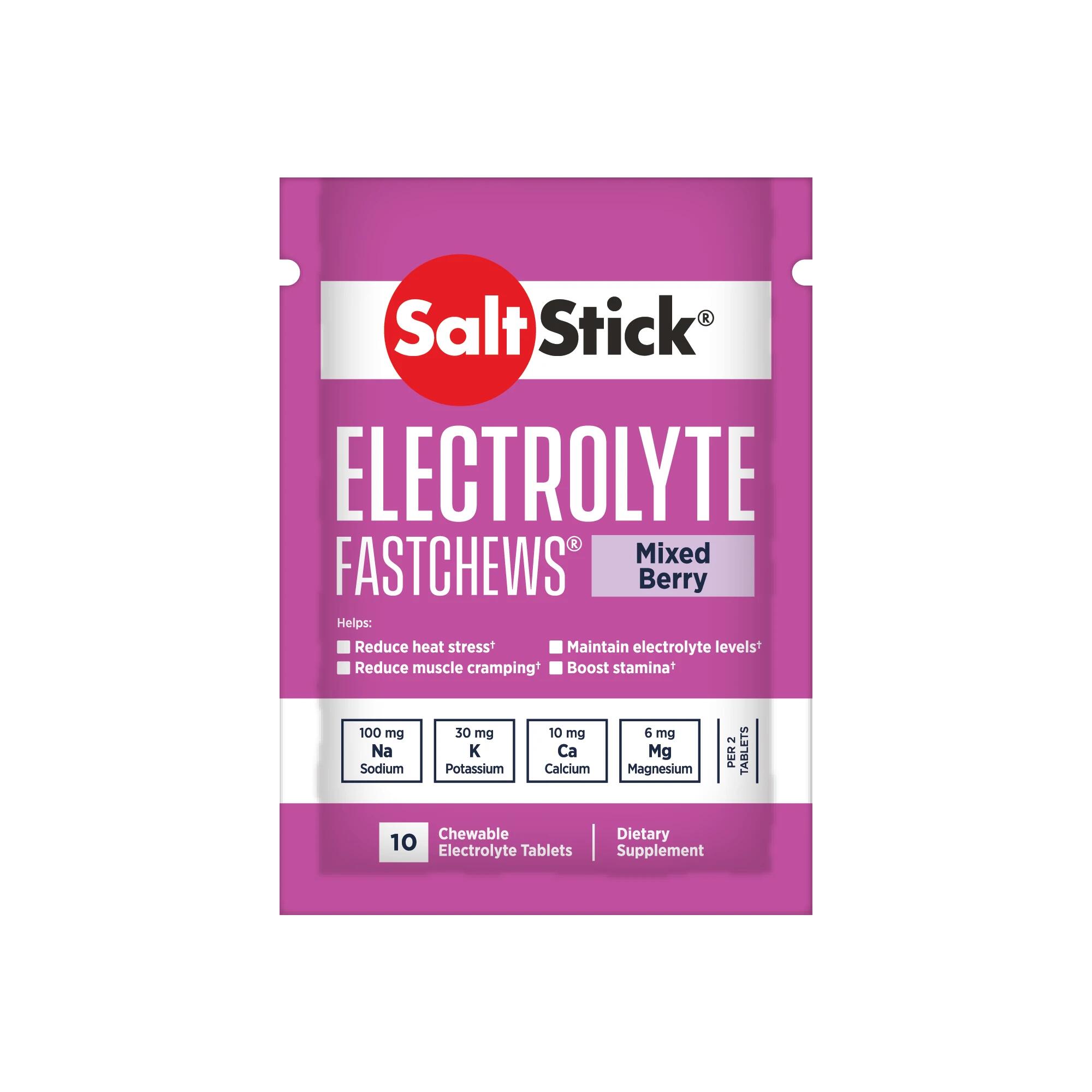 Electrolyte FastChews - Box of 12 Packs 1/5