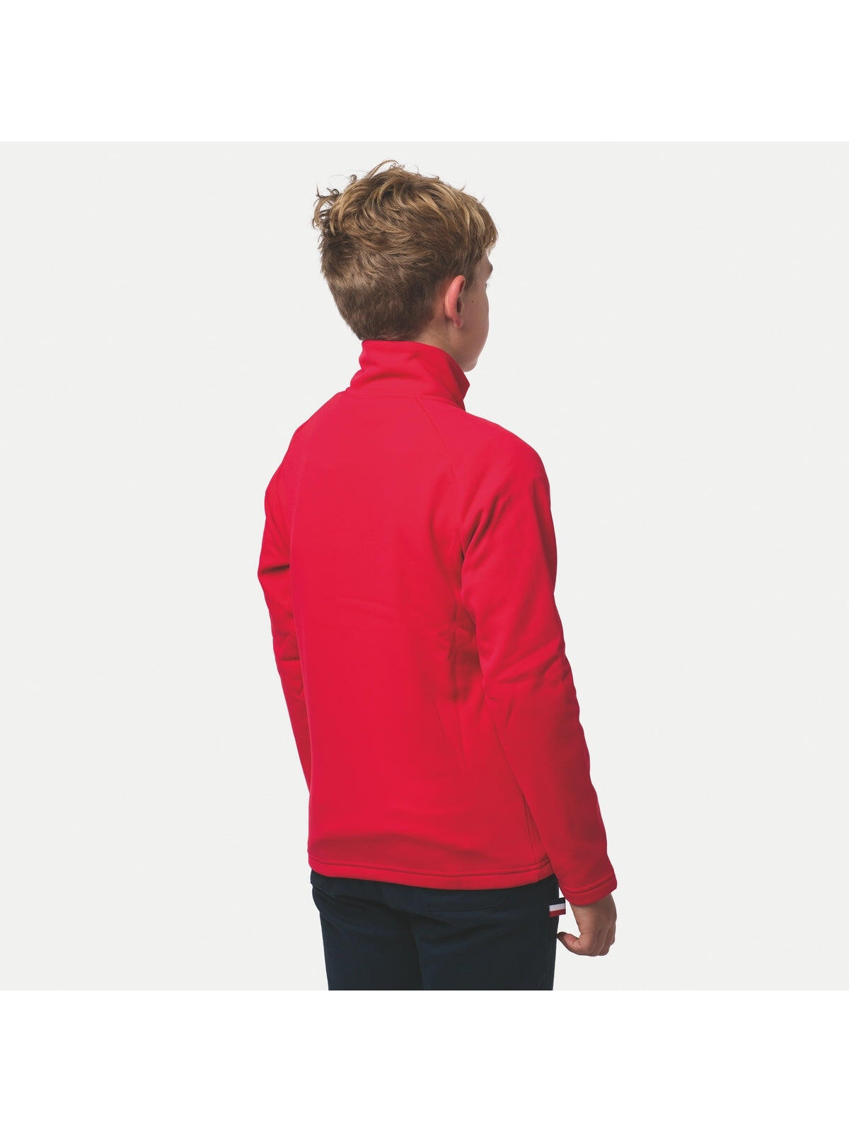 Bluza narciarska dla dzieci Rossignol BOY Fz Clim czerwona 2/4