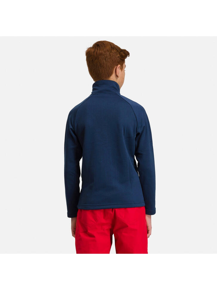 Bluza narciarska dla dzieci Rossignol BOY Fz Clim granatowa