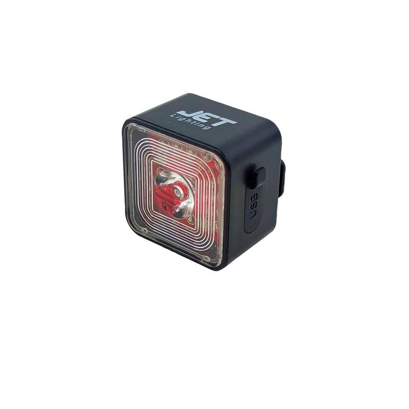 Lampa tył JET AU136R "CUBE" 30-120 lumenów USB