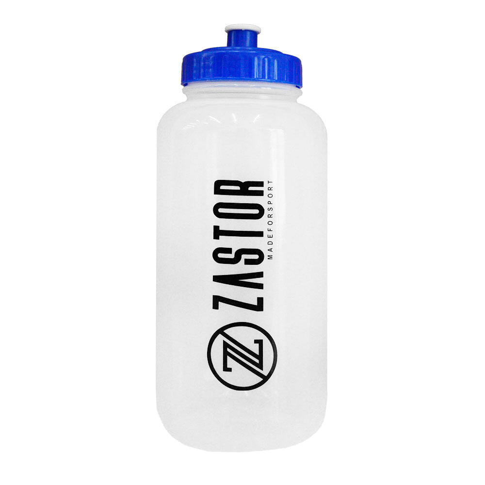 Pack 8 Botellas 1 Litro con Portabotellas Plegable Zastor Azul 3/5