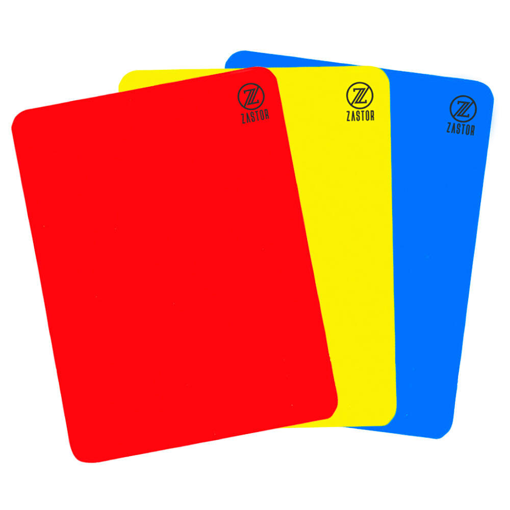 Tarjeta Árbitro Zastor Kar AMARILLO 2/3