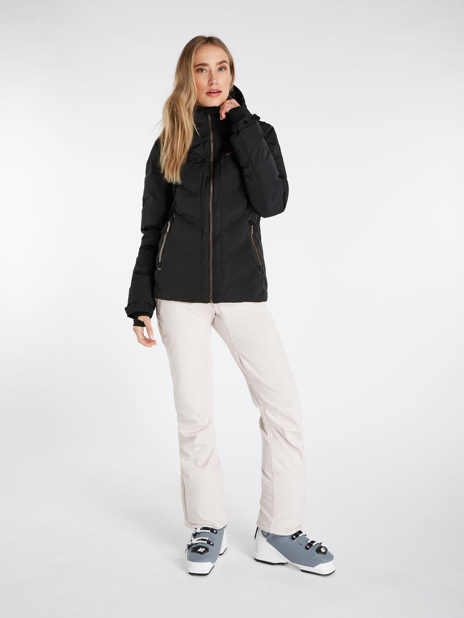 W Prtartss Snowjacket - vest - 290 true black - dames - Pisteskiën 4/6
