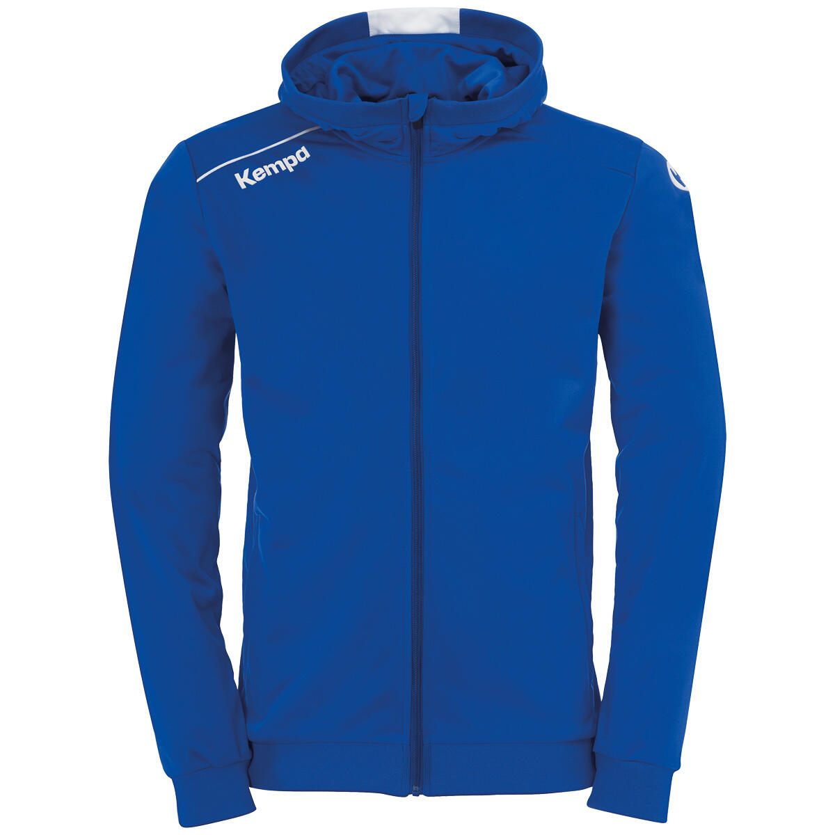 Kempa - Veste D'Entraînement Player Hood Jacket Kempa - Gilet Manches Longues - Blanc|bleu|noir - 44 L - Decathlon