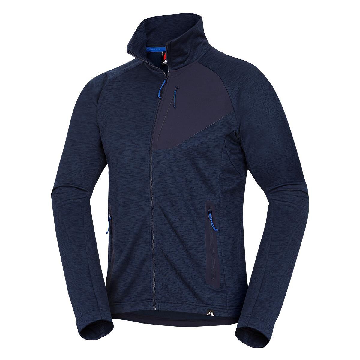 NORTHFINDER Pánská funkční mikina power-stretch NORTHPOL