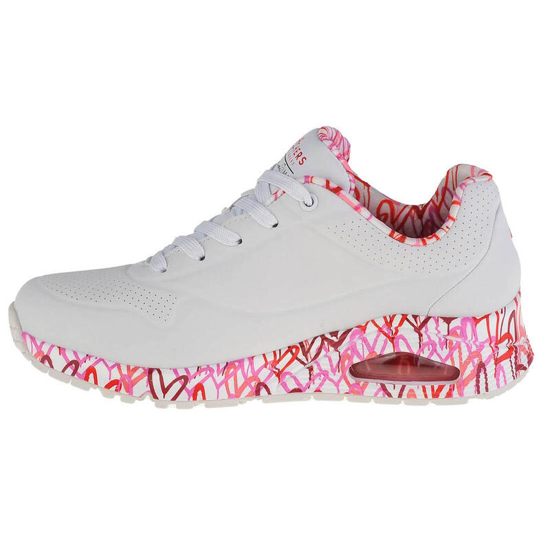 Pantofi sport femei Skechers Uno - Loving Love, Roz
