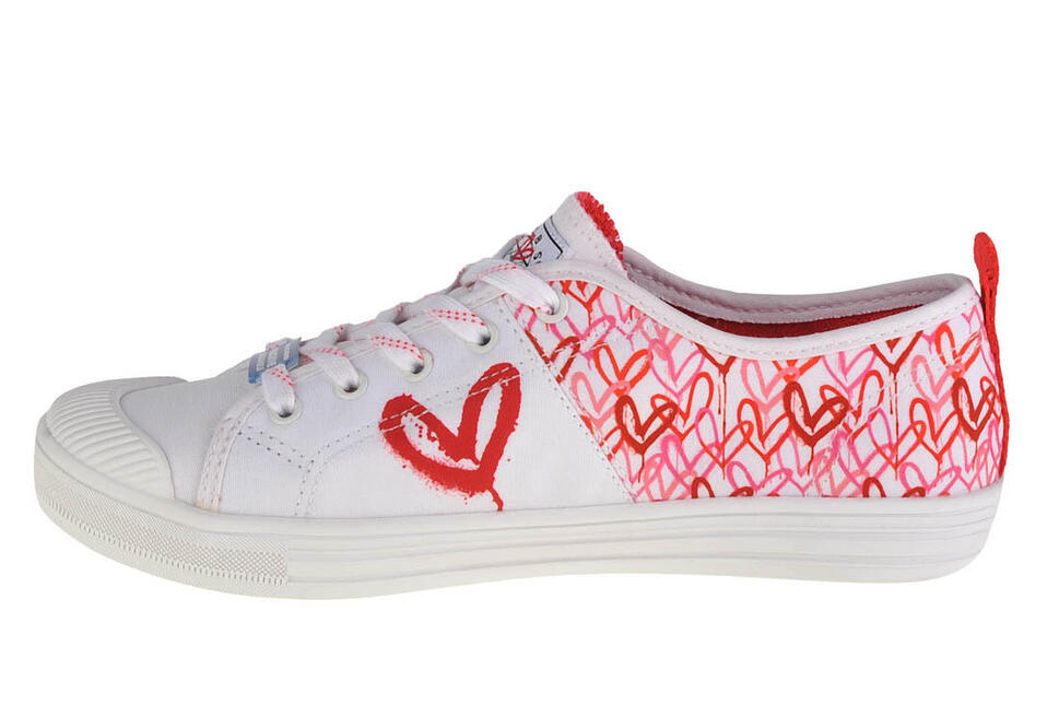 Buty sportowe Sneakersy damskie, Skechers Bobs B Cool-All Corazon