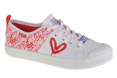 Zapatillas Mujer Skechers Bobs B Cool-All Corazon Blanco