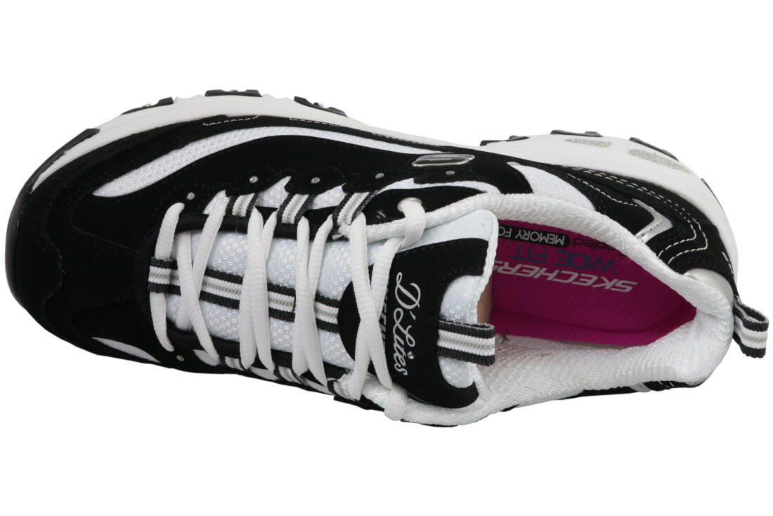 Scarpe da ginnastica Skechers D'Lites Biggest Fan, Nero, Donne 3/6