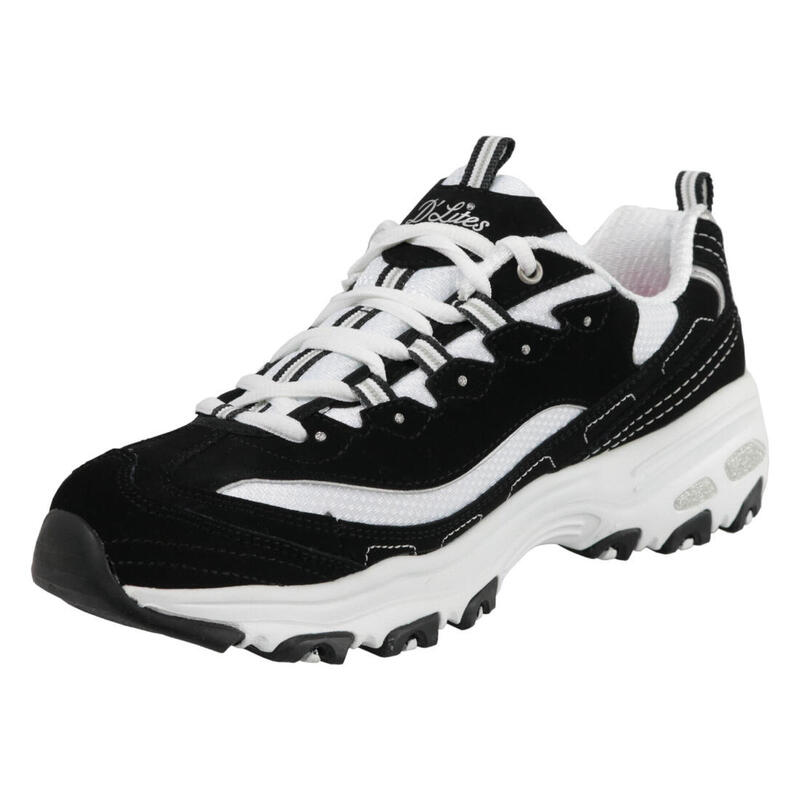 Pantofi sport femei Skechers D'Lites Biggest Fan, Negru