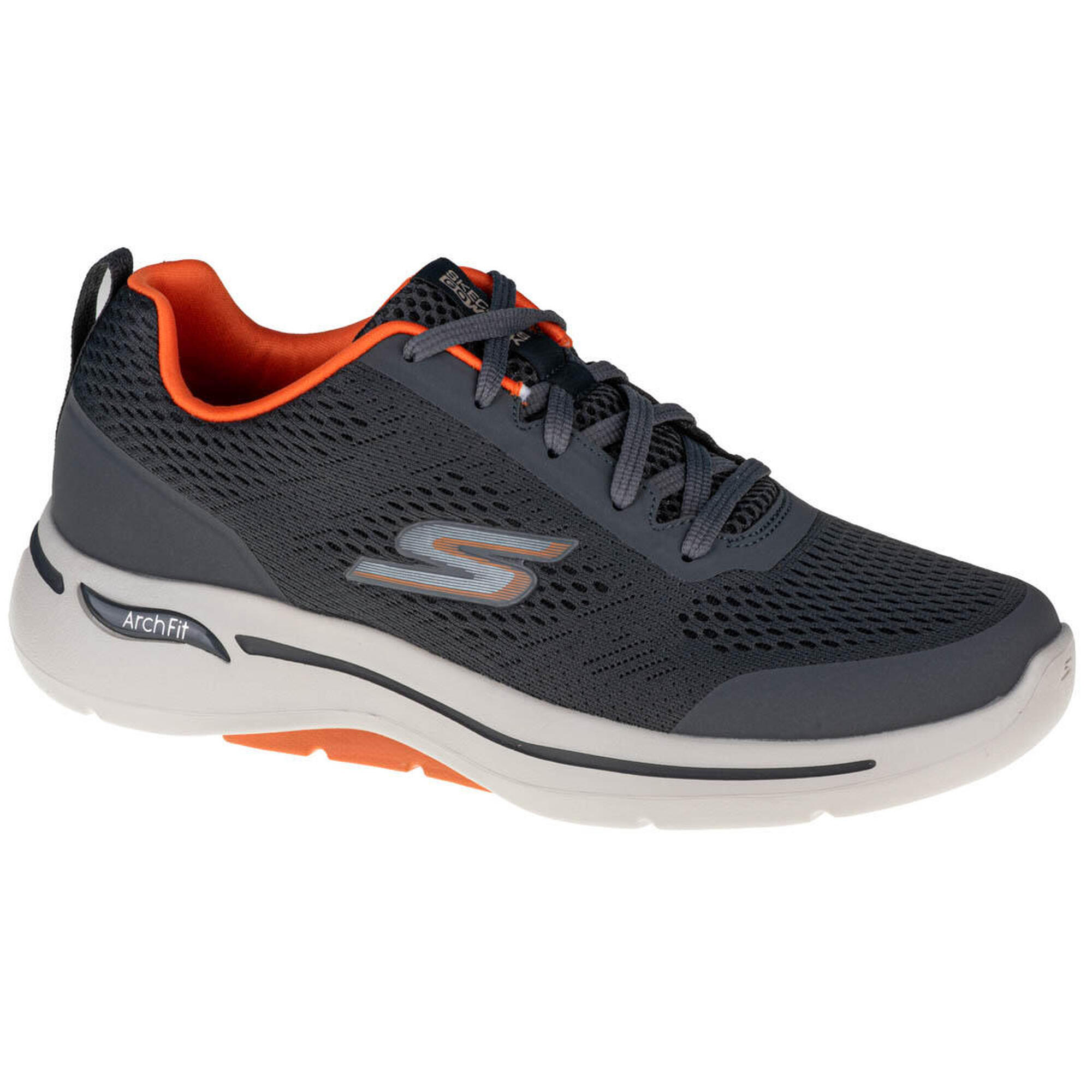 Skechers - Sneakers Pour Hommes Go Walk Arch Fit - Chaussures De Sport - Gris - 40 - Decathlon